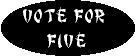 проголосуй за FIVE